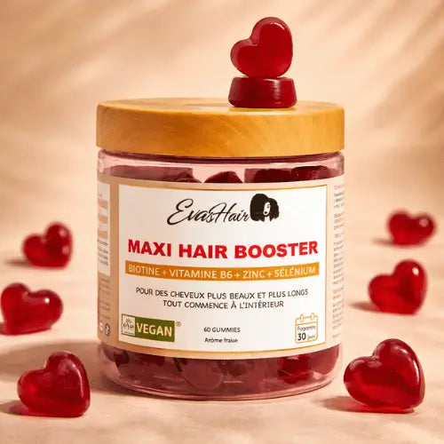 Une photo du produit maxi hair booster d'evashair qui appartient à la collection des Compléments alimentaires chez Ladies Univers