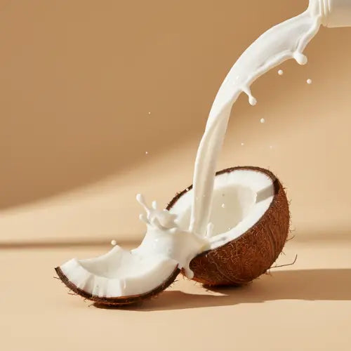 Laits Capillaires Hydratants avec un coconut pour les Cheveux Texturés