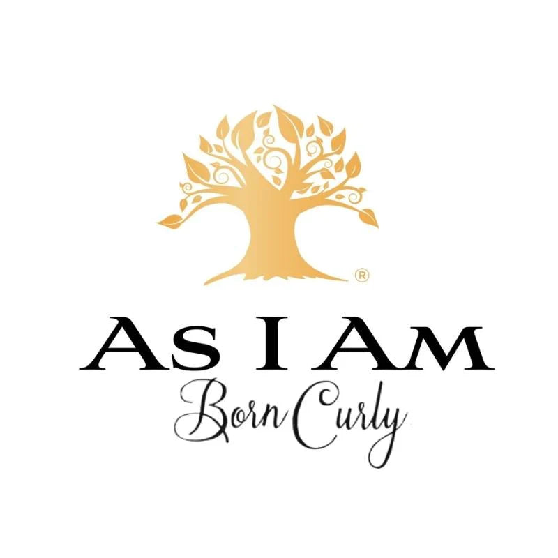 as i am born curly logo pour les cheveux texturés - France