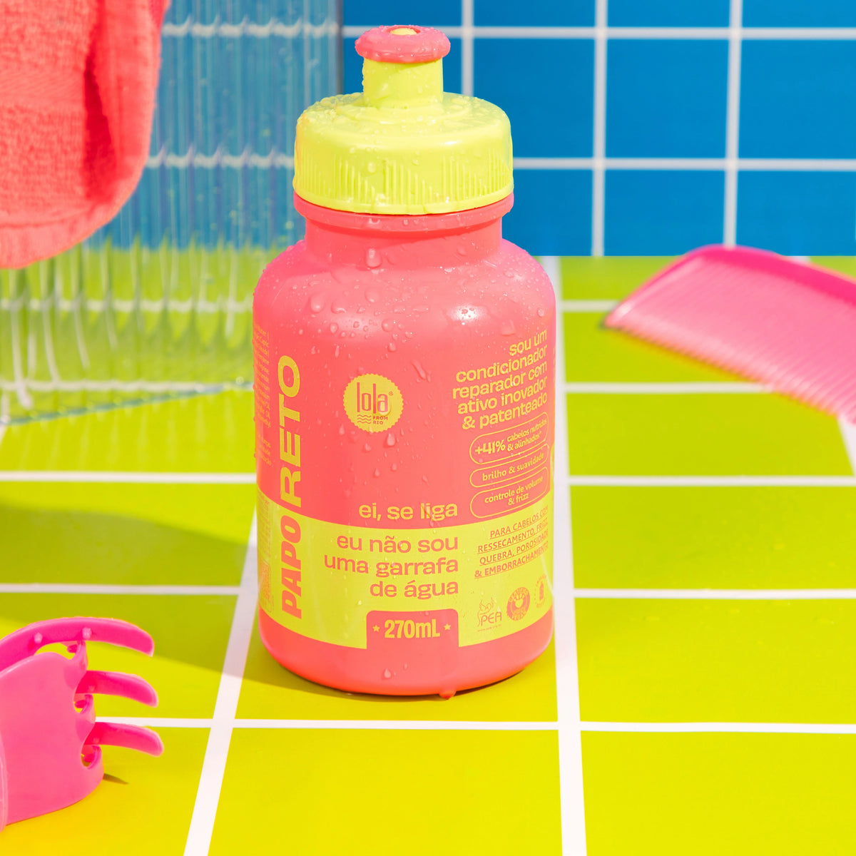 Après-Shampoing Lissant Lola from Rio – Papo Reto (270 ml)