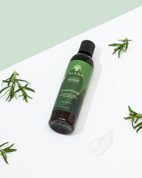 Après-Shampoing As I Am Rosemary – Fortifiant & Démêlant (237 ml)