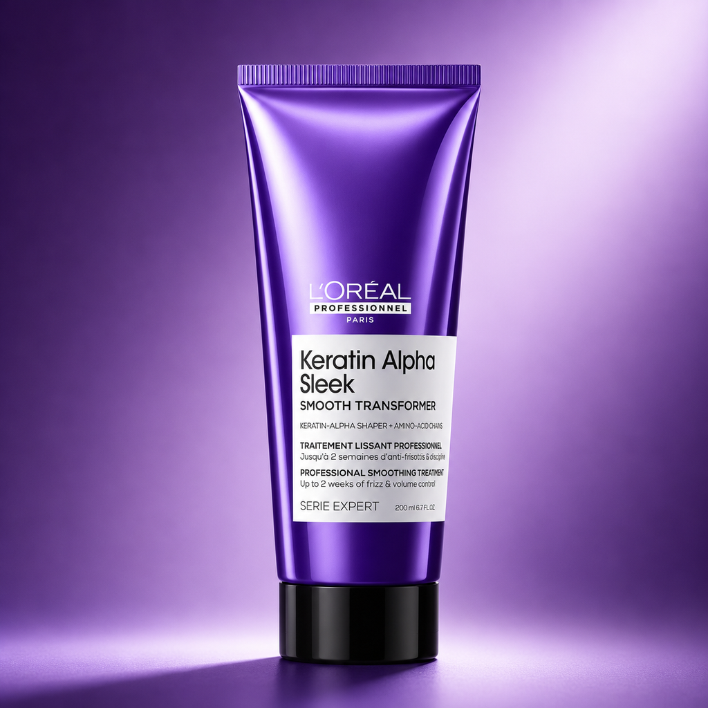 Soin Transformatif Lissant – L'Oréal Professionnel Keratin Alpha Sleek (200 ml)
