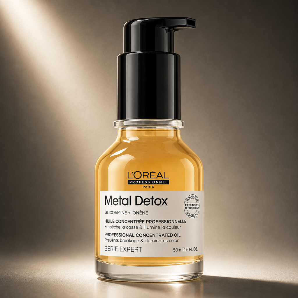 Huile Concentrée Protectrice Anti-Dépôt – L'Oréal Professionnel Metal Detox (50 ml)