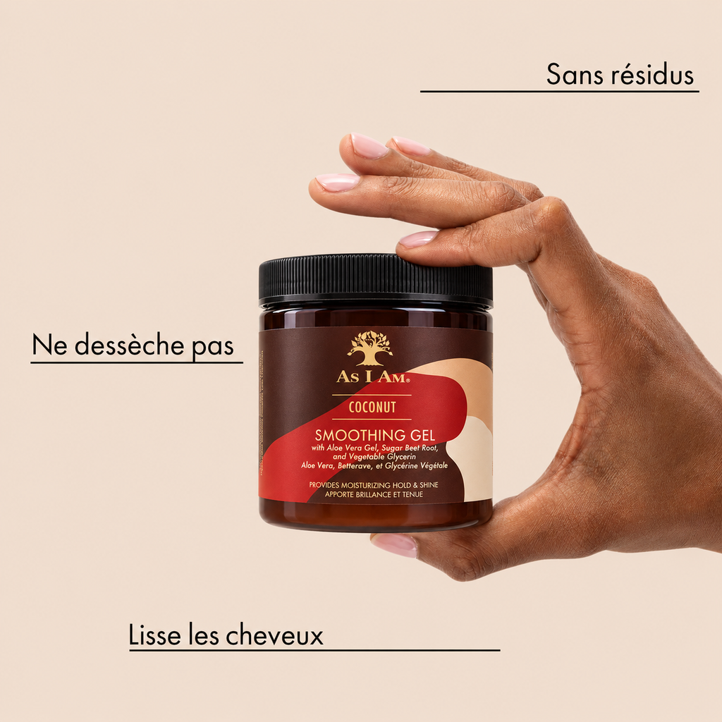 Gel Lisseur de Bordures As I Am – Coconut – Smoothing Gel (227 g)
