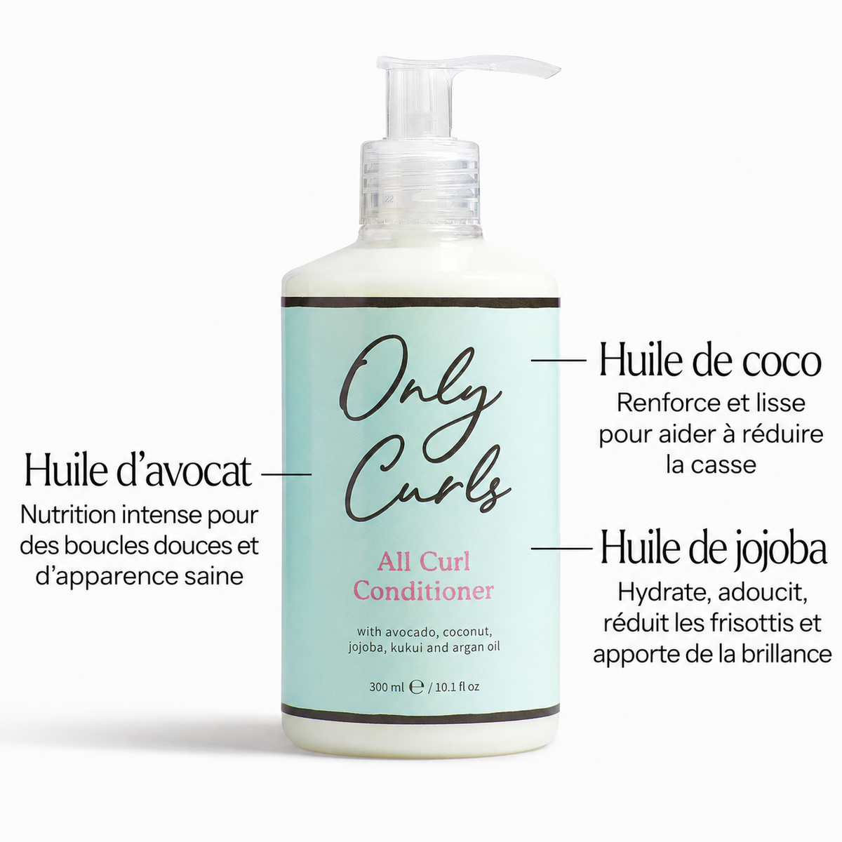 Après-Shampoing Only Curls – All Curl Conditioner (300 ml)