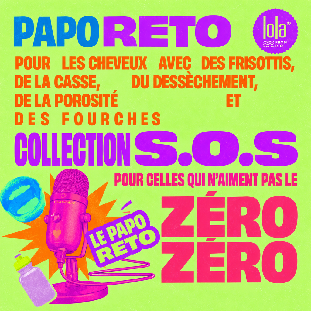 Shampoing Lissant Anti-Frisottis Lola from Rio – Papo Reto (270 ml)