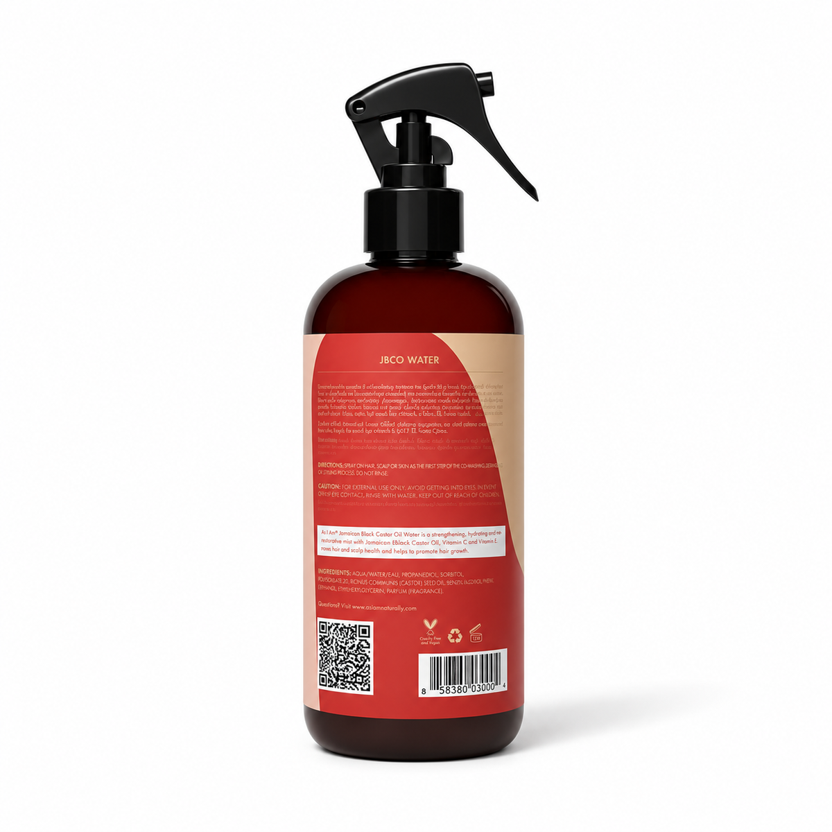 Eau Hydratante As I Am JBCO – Water (473 ml)