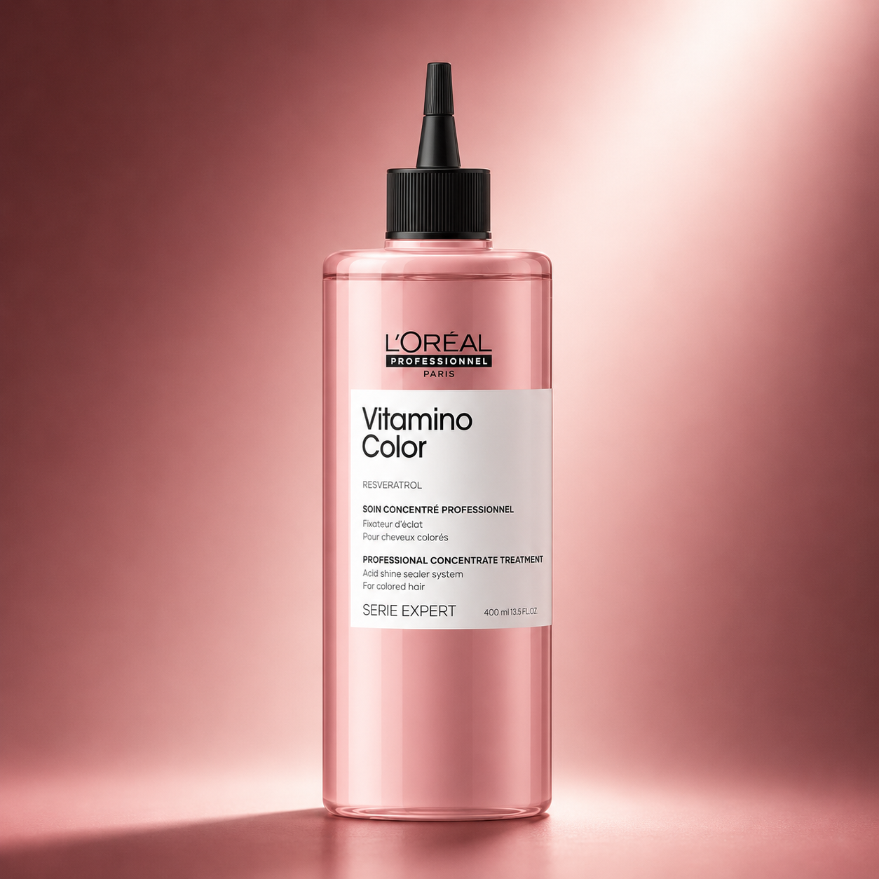 Traitement Concentré Fixateur de Brillance – L'Oréal Professionnel Vitamino Color (400 ml)