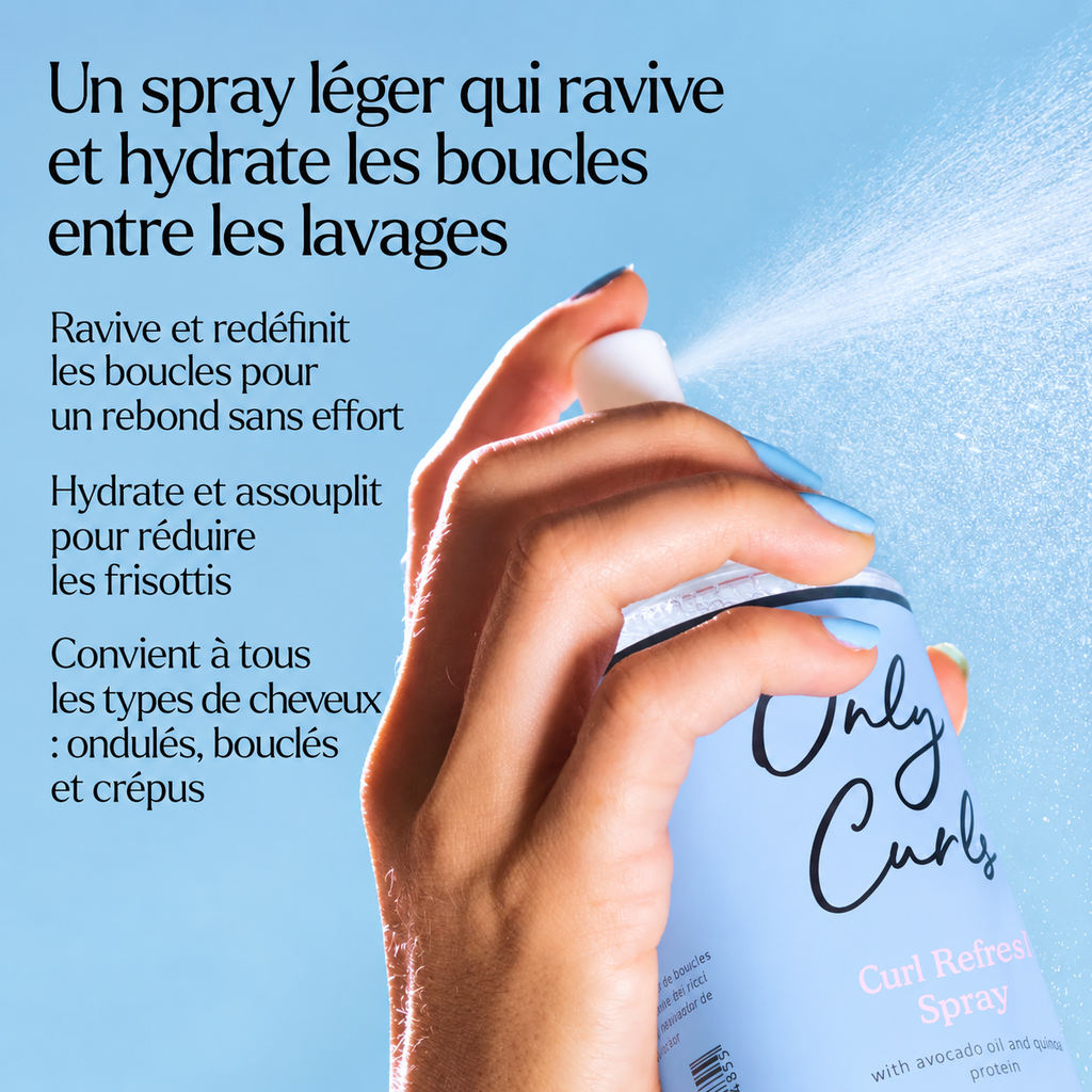 Spray Rafraîchissant Boucles Only Curls – Refresh Spray (250 ml)