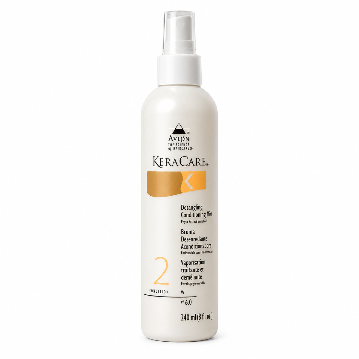 Spray Démêlant & Revitalisant – KeraCare Detangling Conditioning Mist (240 ml)