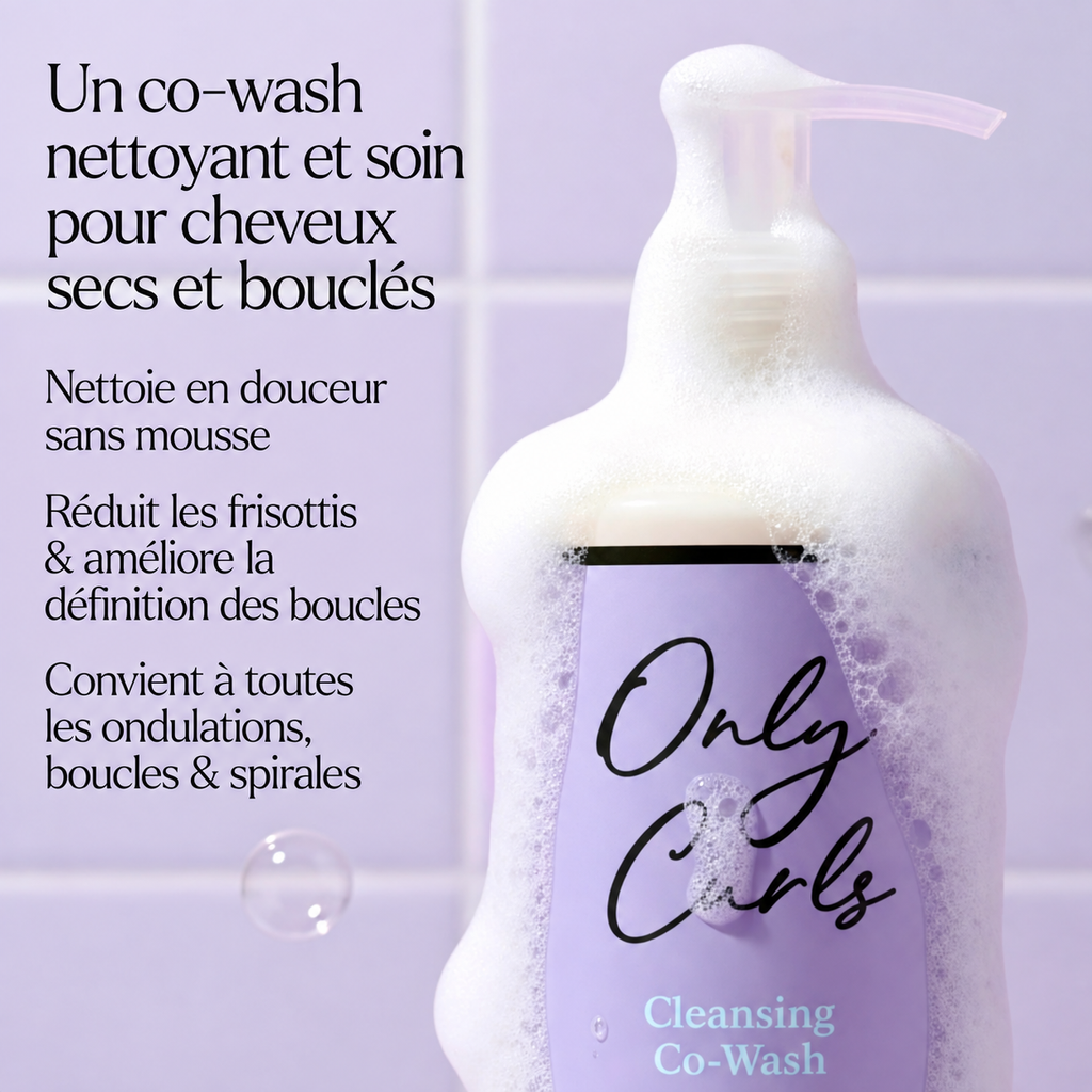 Co-Wash Nettoyant Only Curls – Cleansing Co-Wash (250 ml)
