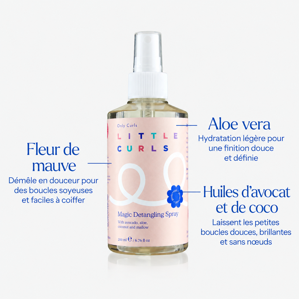Spray Démêlant Magique Only Curls – Little Curls Magic Detangling Spray (200 ml)