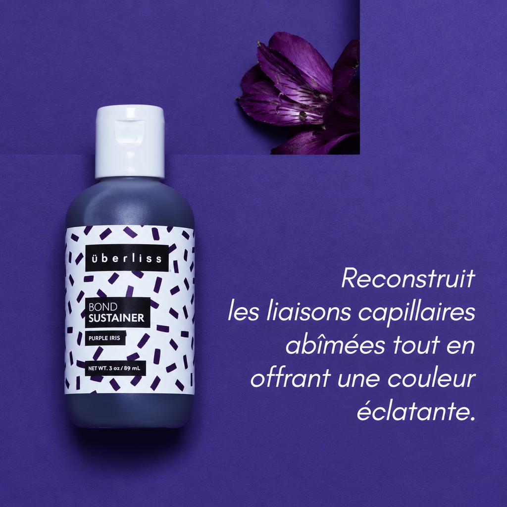 Coloration Semi-Permanente Uberliss Bond Sustainer – Purple Iris (109 ml)