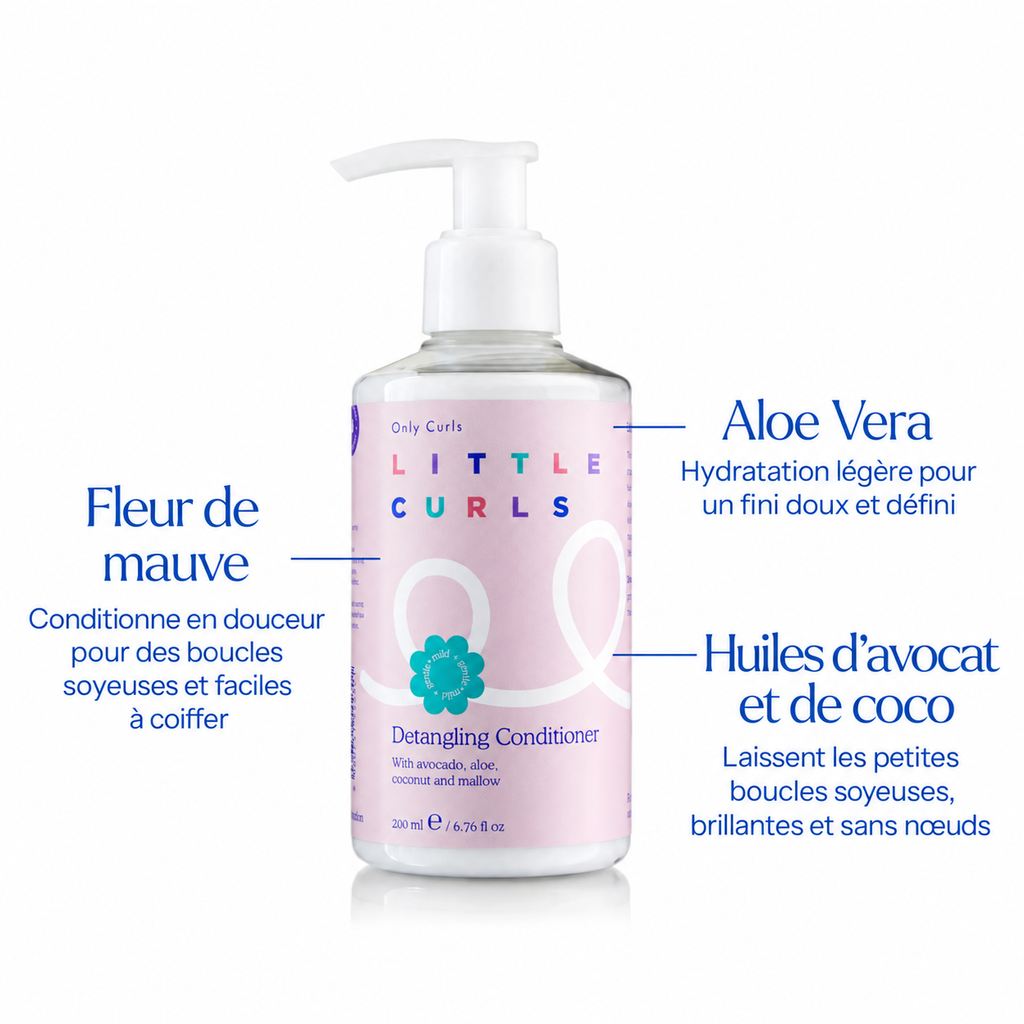 Après-Shampoing Démêlant Only Curls – Little Curls Detangling Conditioner (200 ml)
