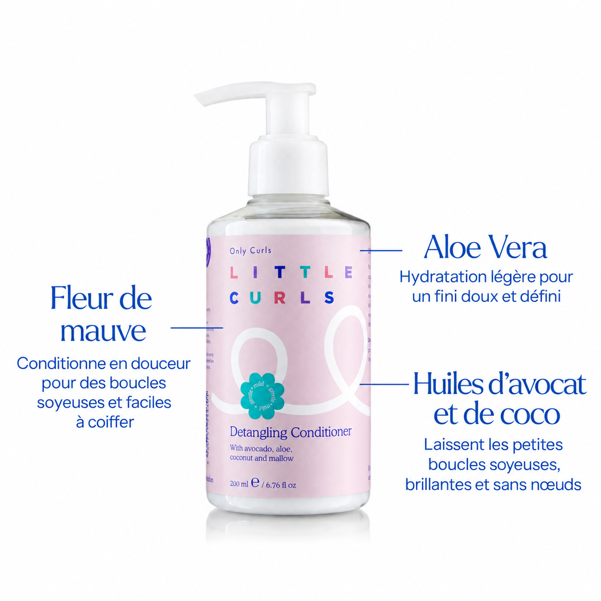 Après-Shampoing Démêlant Only Curls – Little Curls Detangling Conditioner (200 ml)