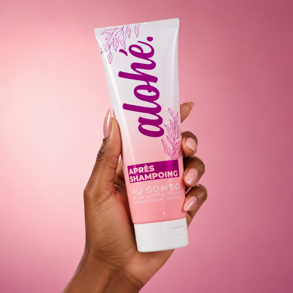 Après-Shampoing Démêlant au Gombo – Alohé (250 ml)