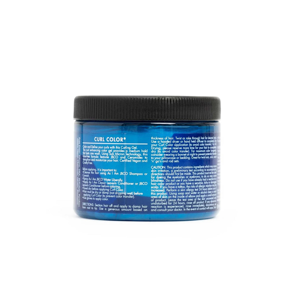 Gelée Colorante Temporaire As I Am Curl Color – Cool Blue (182 g)