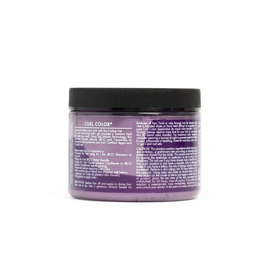 Gelée Colorante Temporaire As I Am Curl Color – Passion Purple (182 g)