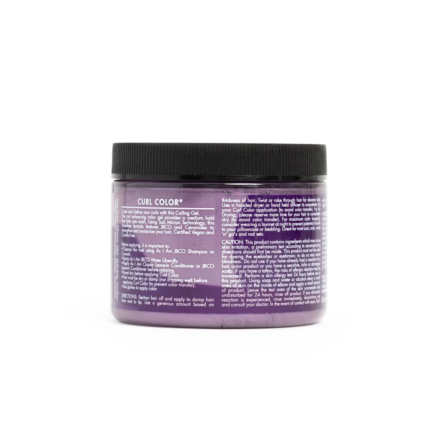 Gelée Colorante Temporaire As I Am Curl Color – Passion Purple (182 g)
