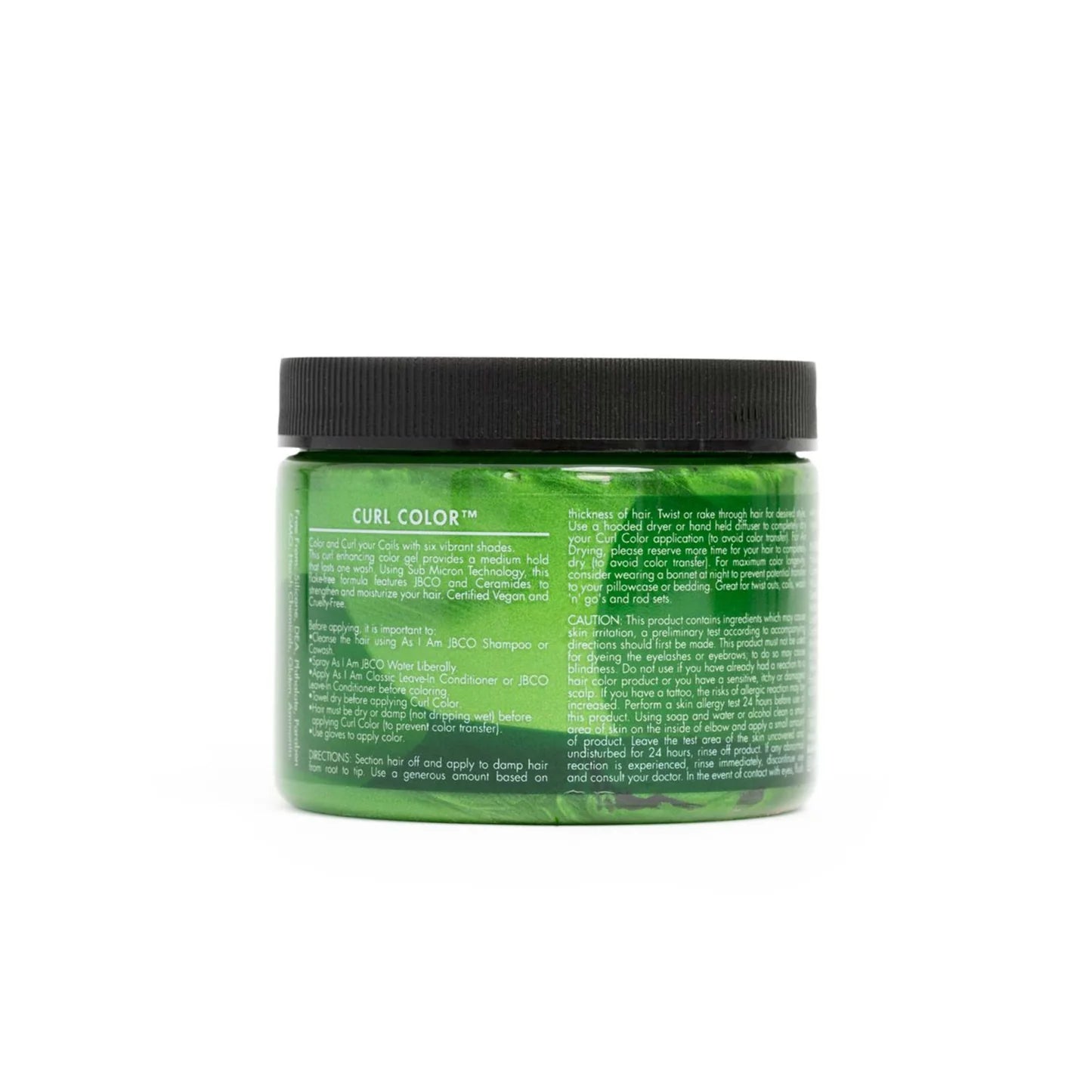 Gelée Colorante Temporaire As I Am Curl Color – Emerald Green (182 g)