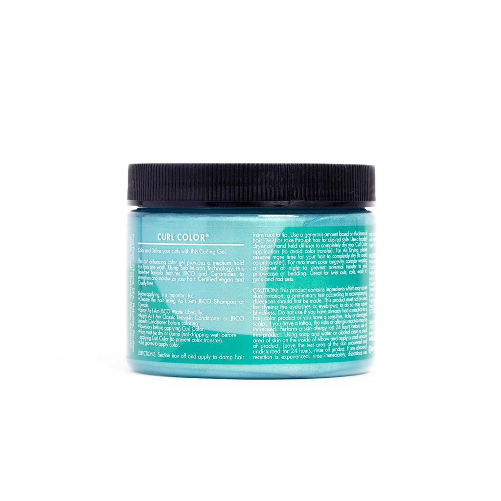 Gelée Colorante Temporaire As I Am Curl Color – Minty Mermaid (182 g)