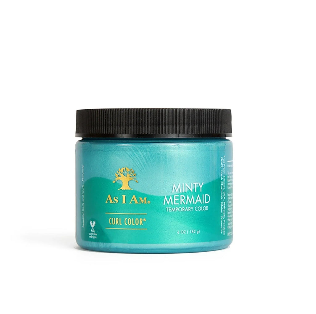 Gelée Colorante Temporaire As I Am Curl Color – Minty Mermaid (182 g)