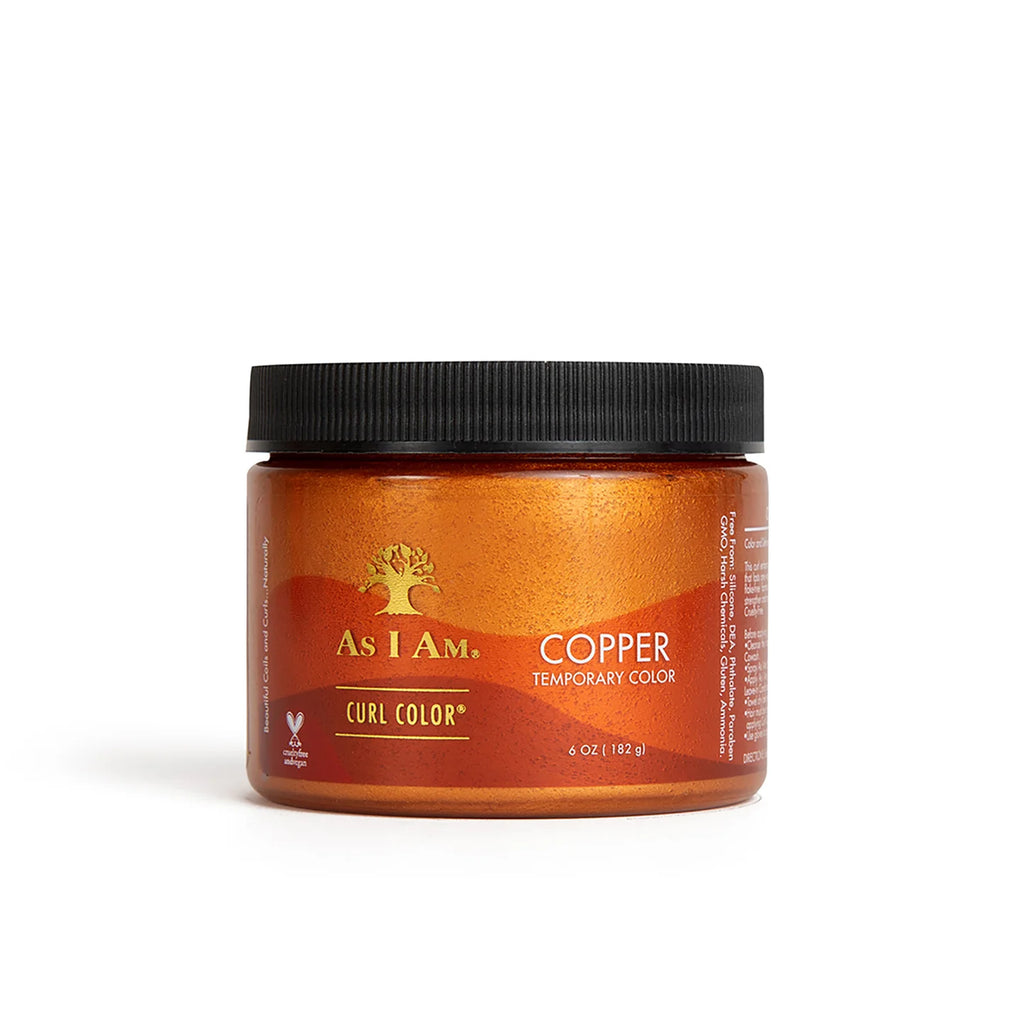 Gelée Colorante Temporaire As I Am Curl Color – Copper (182 g)