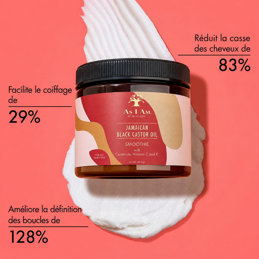 Crème Soufflée As I Am Jamaican Black Castor Oil – Smoothie (454 g)