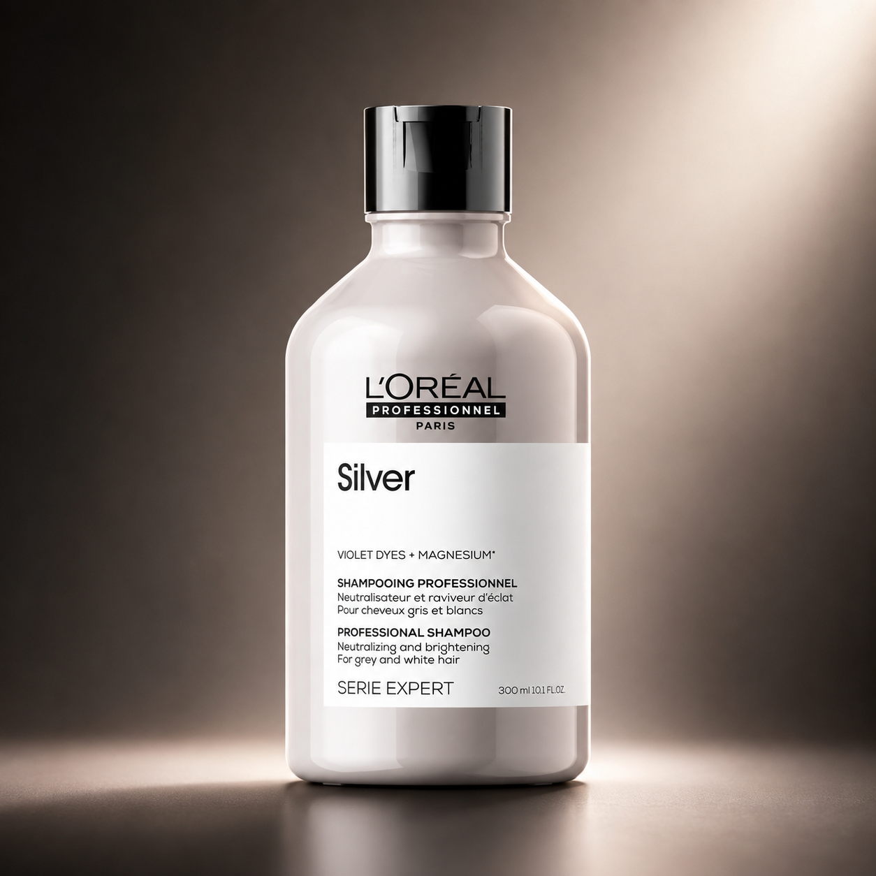Shampoing Éclat – L'Oréal Professionnel Silver (300ml & 500ml)