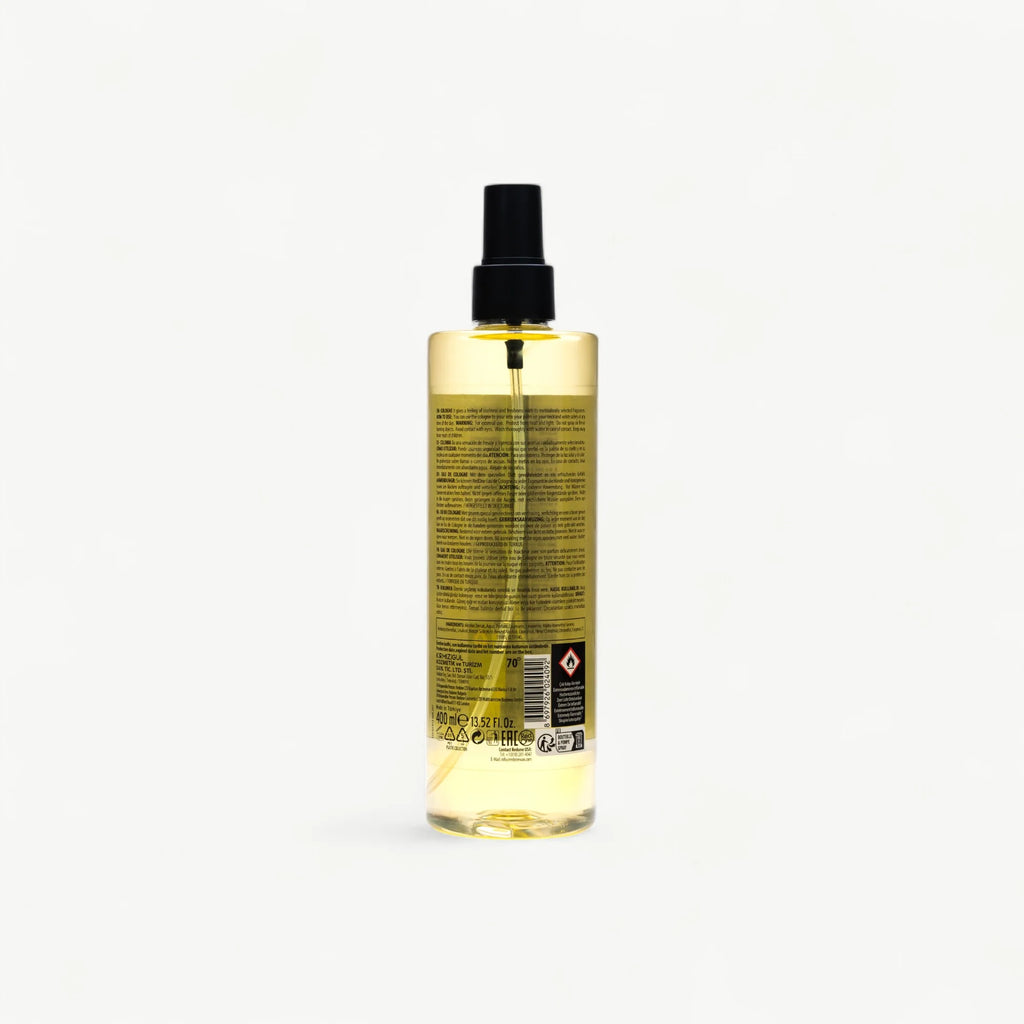 Après-Rasage RedOne Gold Aftershave Cologne – Format 400 ml arrière