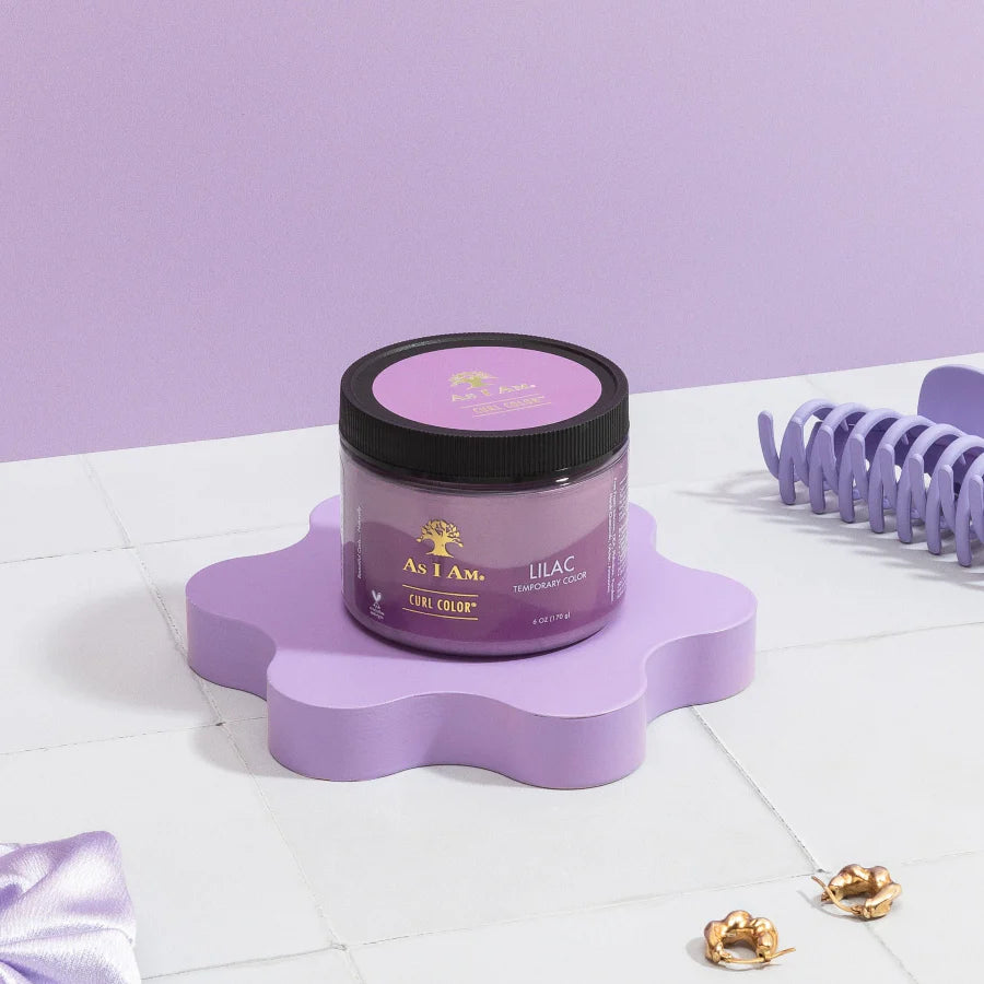 Gelée Colorante Temporaire As I Am Curl Color – Lilac (182 g)
