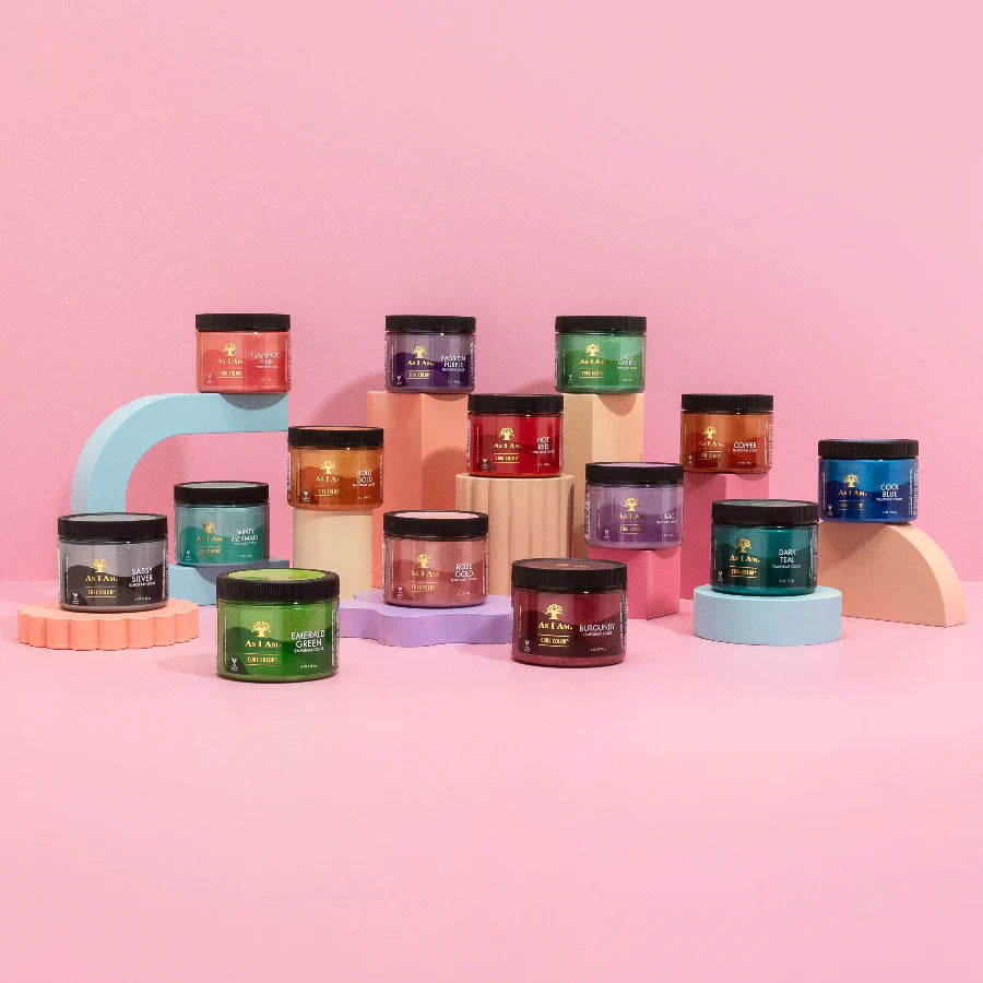 Gelée Colorante Temporaire As I Am Curl Color – Jade Green (182 g)