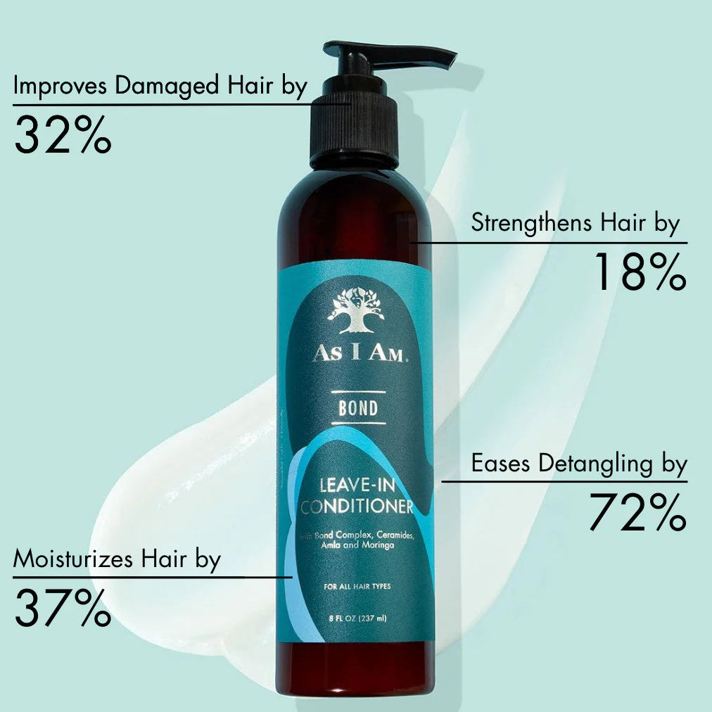 Soin Sans Rinçage As I Am Bond – Leave-In Conditioner (237 ml)