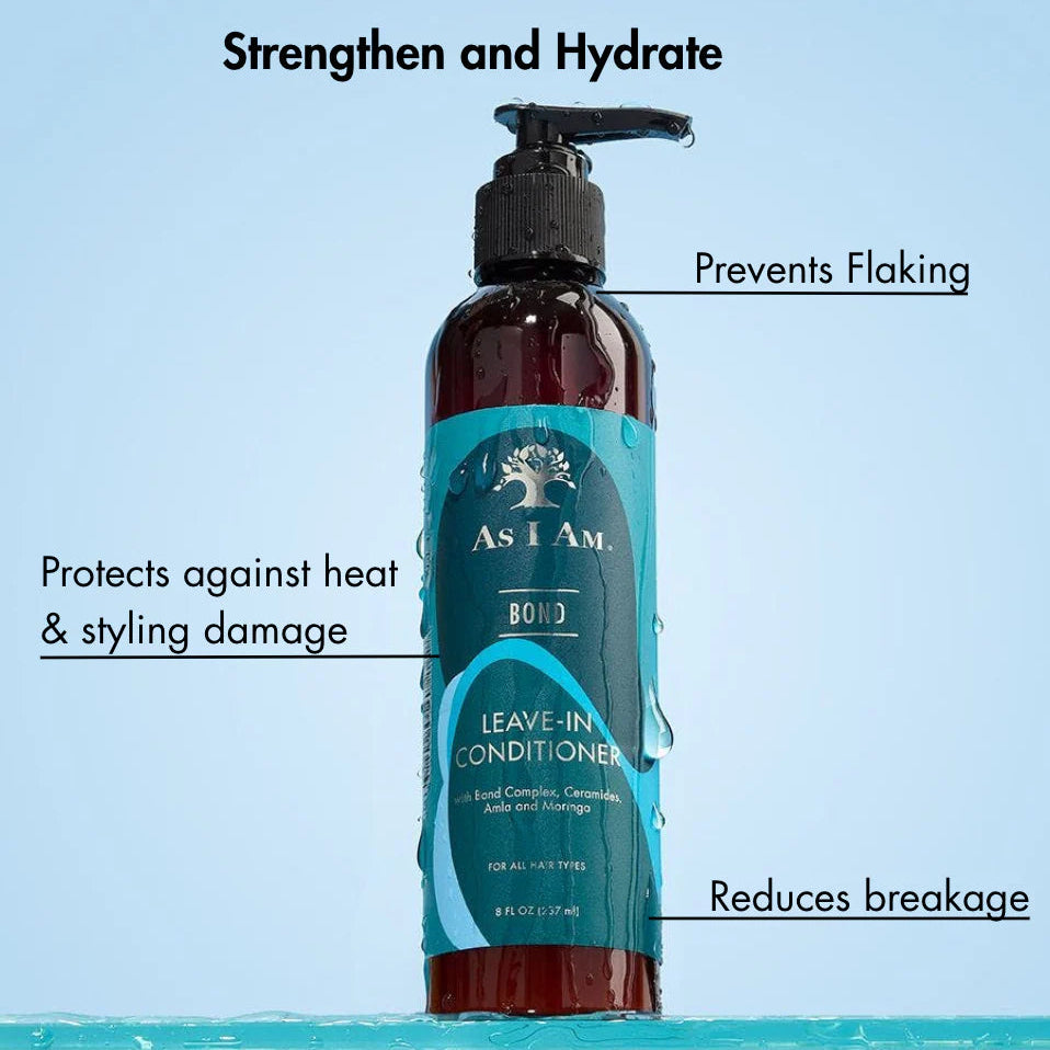 Soin Sans Rinçage As I Am Bond – Leave-In Conditioner (237 ml)