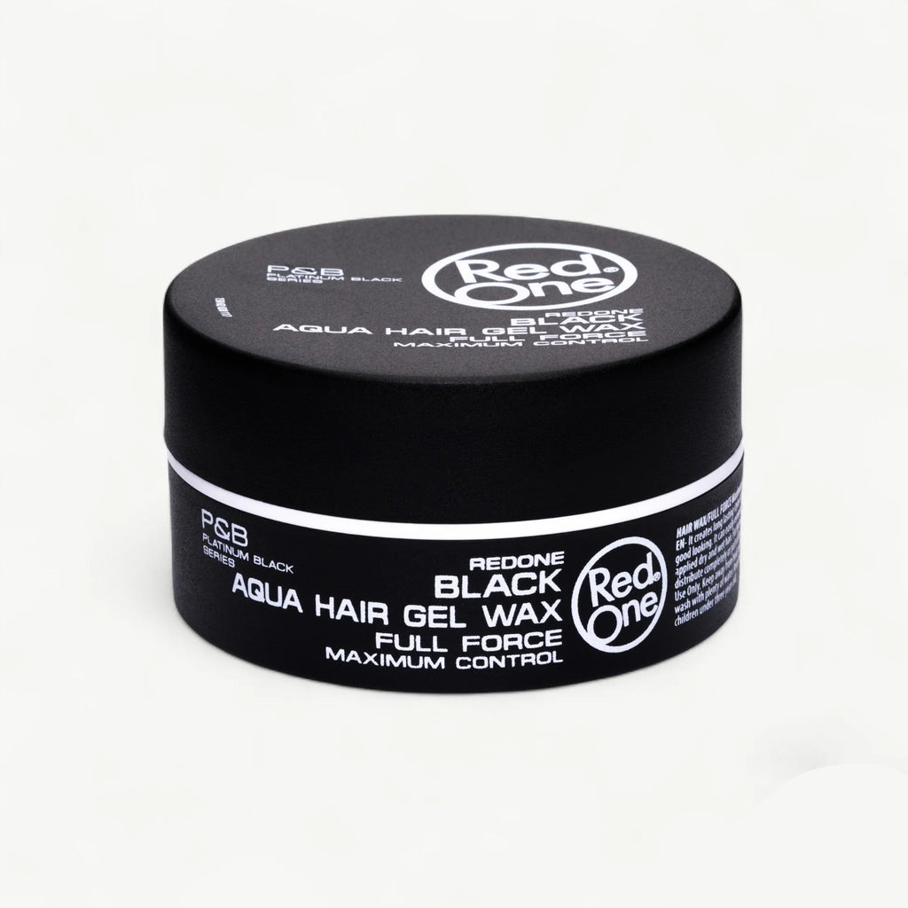 Cire Coiffante RedOne Aqua Hair Wax Noire – Fixation Ultra Forte (150 ml)