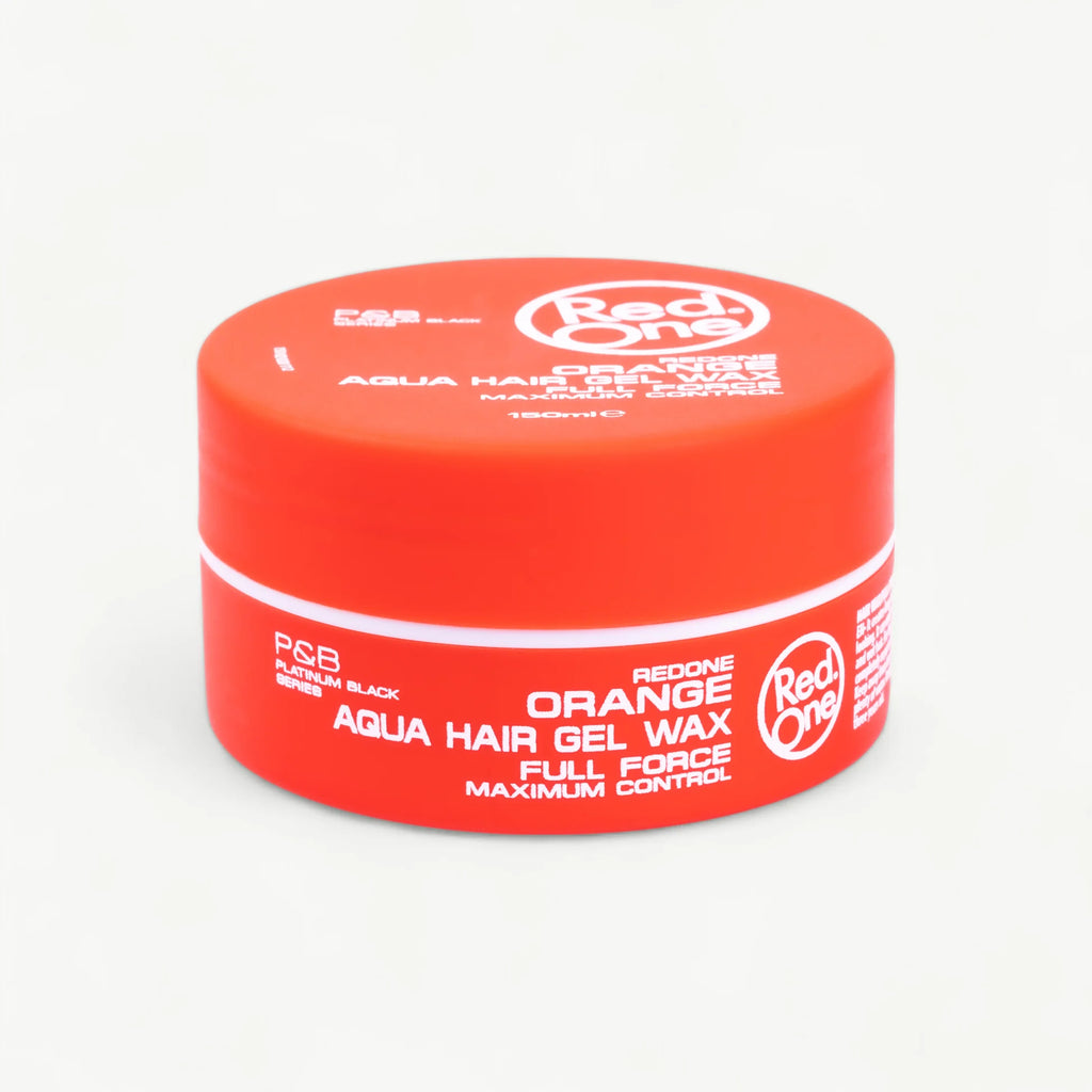 Cire Coiffante RedOne Aqua Hair Wax Orange – Fixation Forte (150 ml)