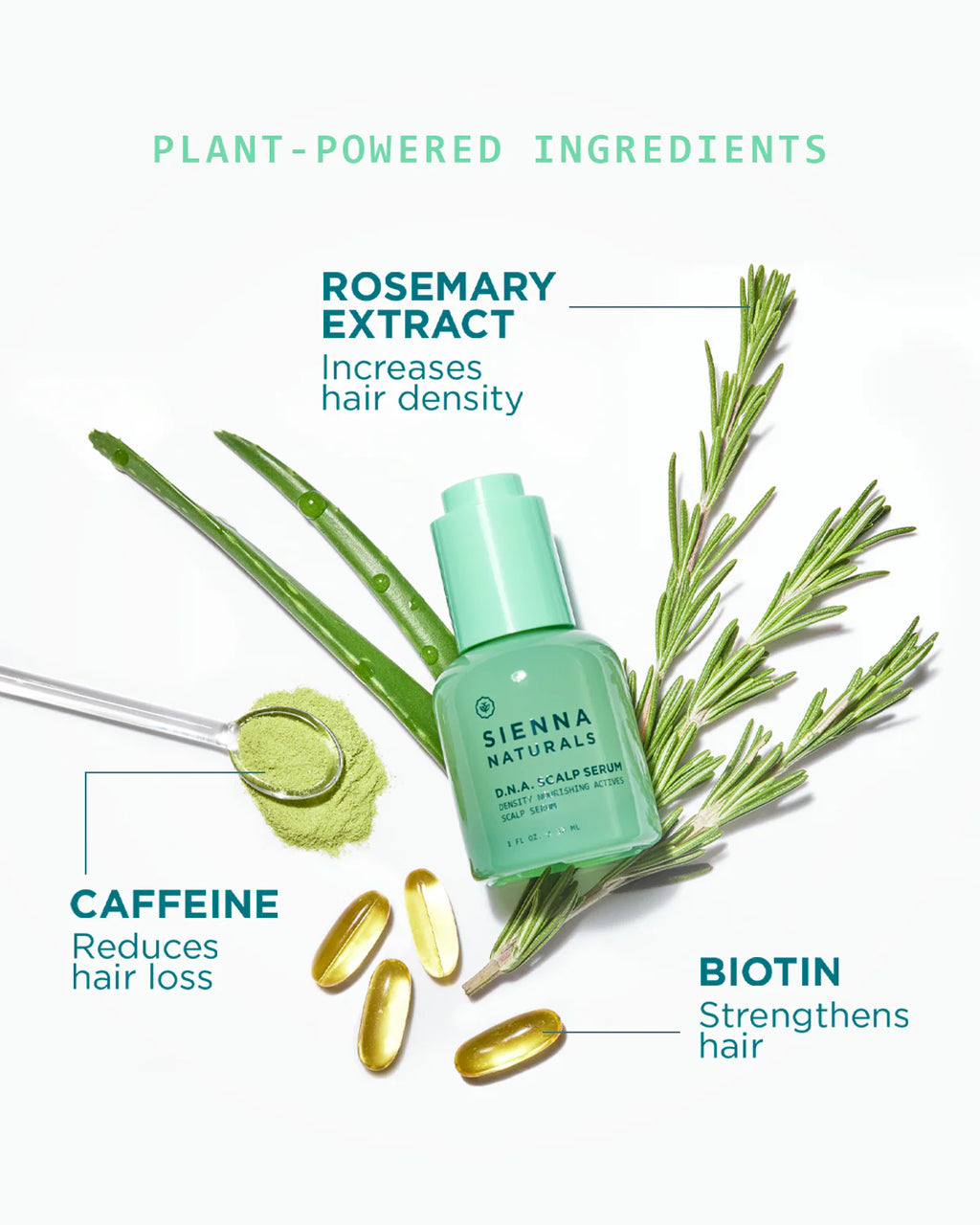 Sérum Cuir Chevelu D.N.A. Sienna Naturals – Densité & Anti-Chute (30 ml)