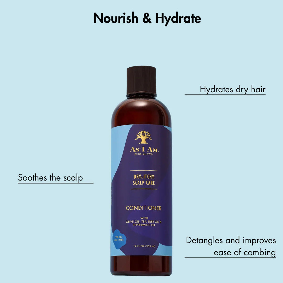 Après-Shampoing As I Am Dry & Itchy – Conditioner (355 ml)
