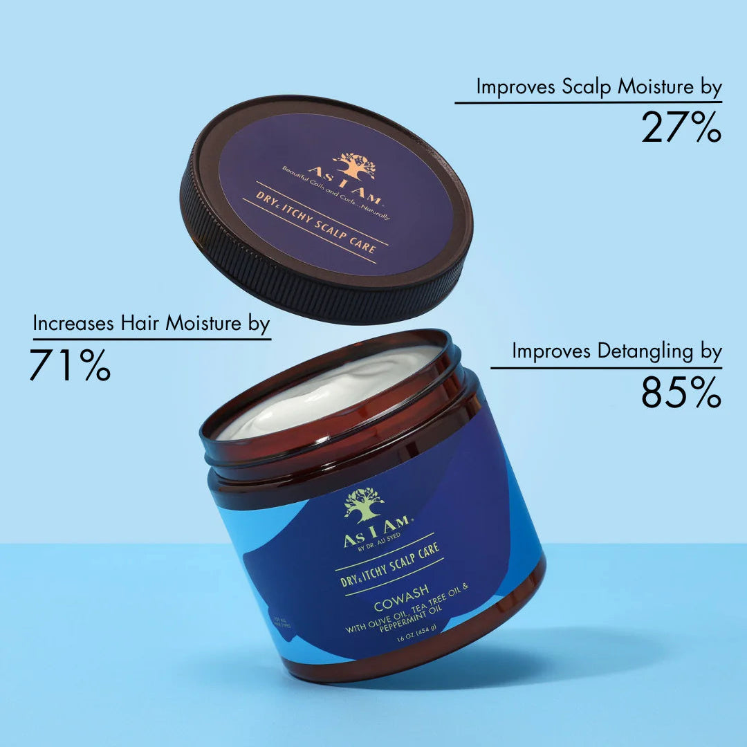 Après-Shampoing Lavant As I Am Dry & Itchy – CoWash (454 g)