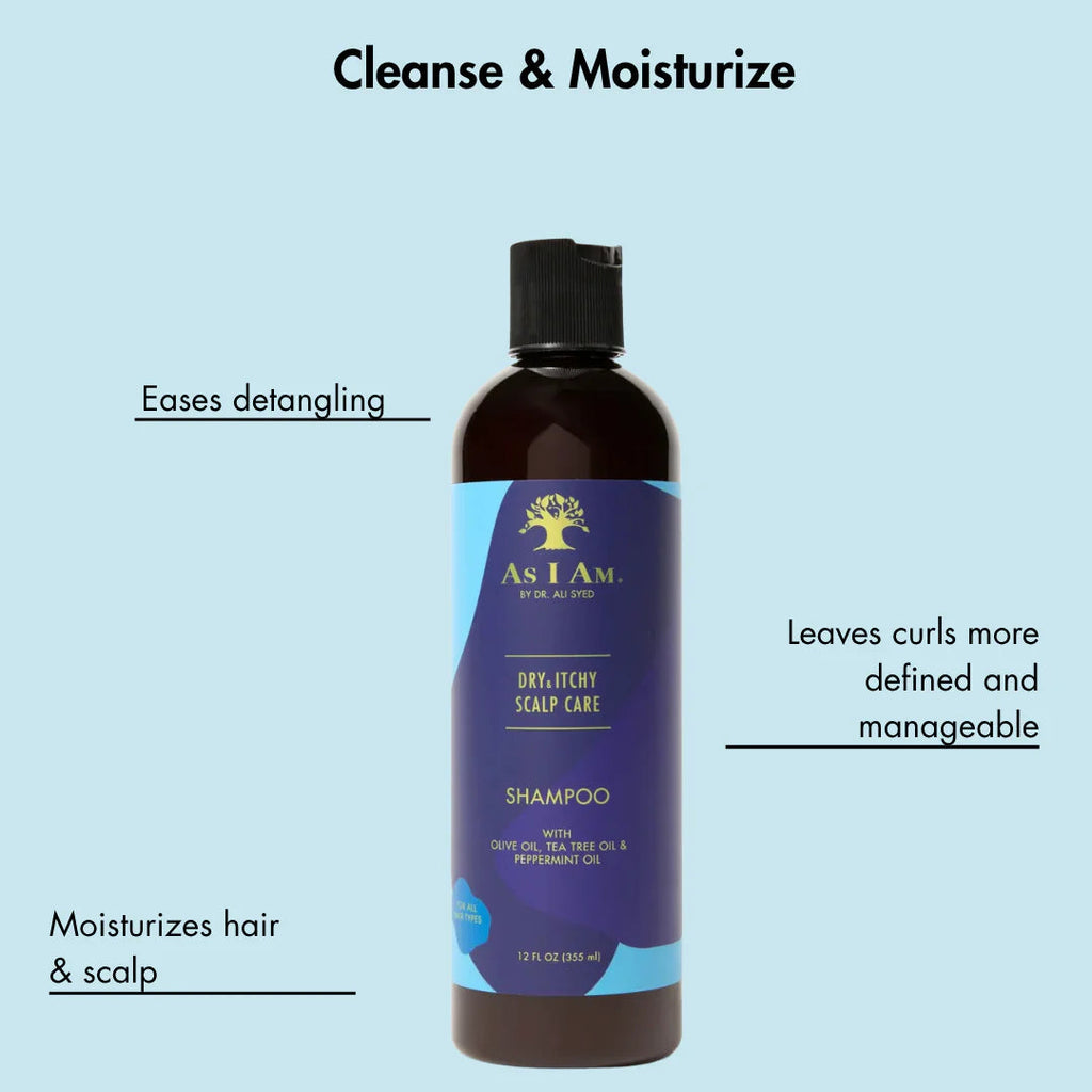Shampoing As I Am Dry & Itchy – Scalp Care Shampoo (355 ml)