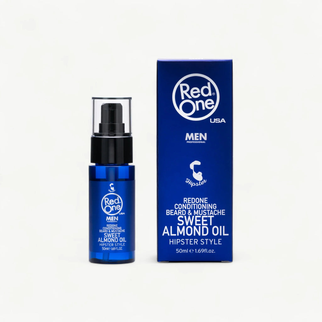 Huile à Barbe RedOne Amande Douce – Soin & Douceur (50 ml)