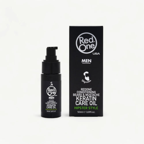 Huile à Barbe RedOne Kératine – Soin & Force (50 ml)