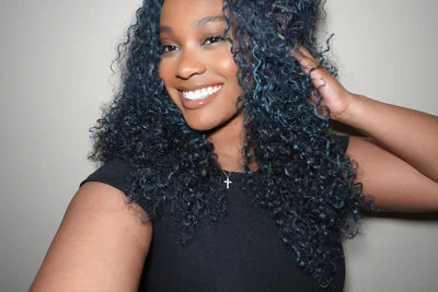 Gelée Colorante Temporaire As I Am Curl Color – Dark Teal (170 g)