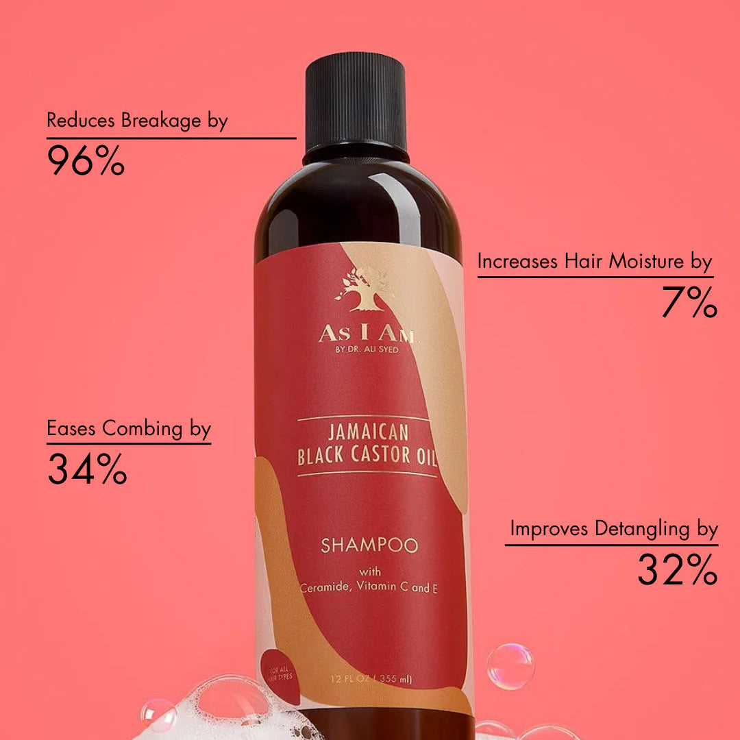 Shampoing As I Am Jamaican Black Castor Oil – Shampoo (355 ml)