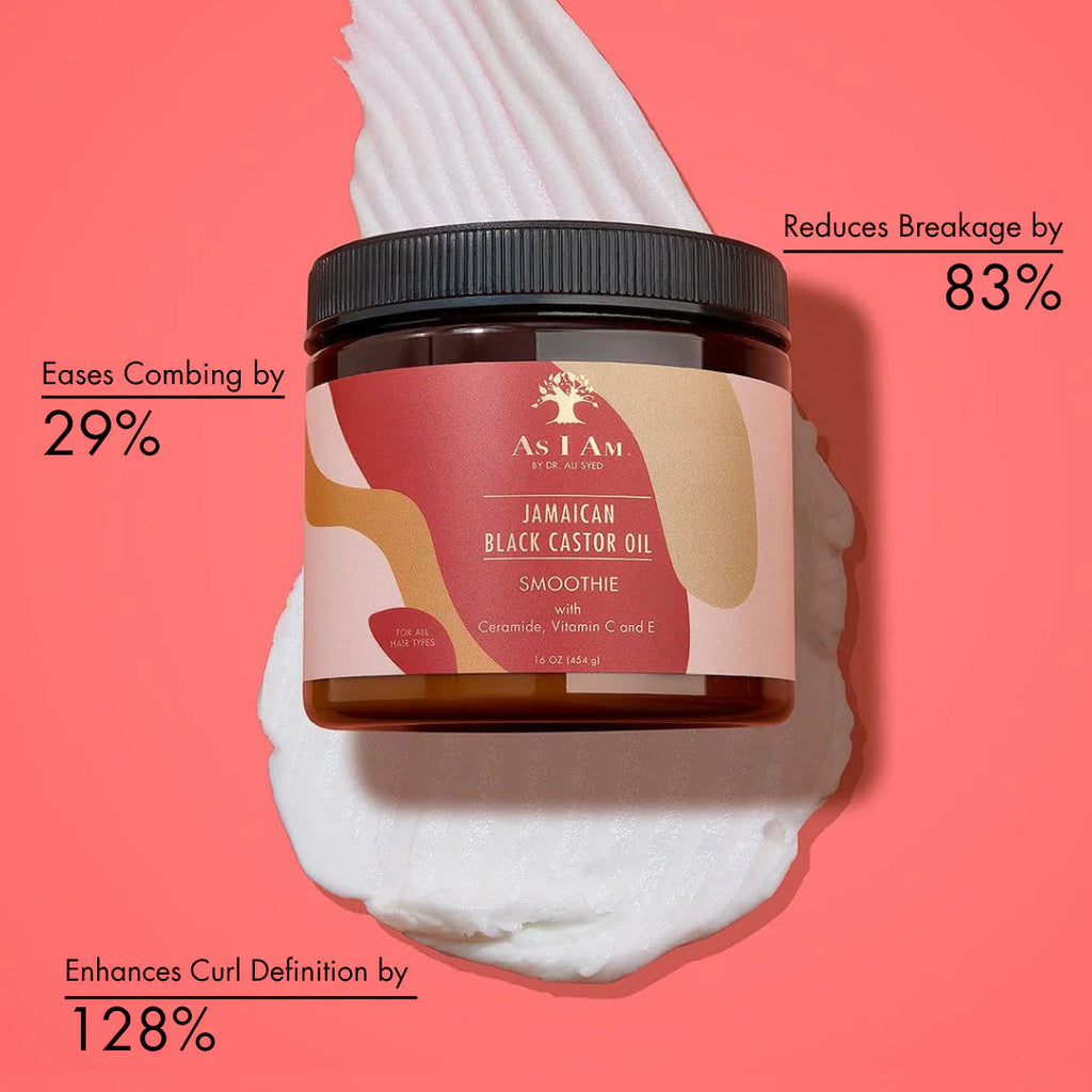 Crème Soufflée As I Am Jamaican Black Castor Oil – Smoothie (454 g)