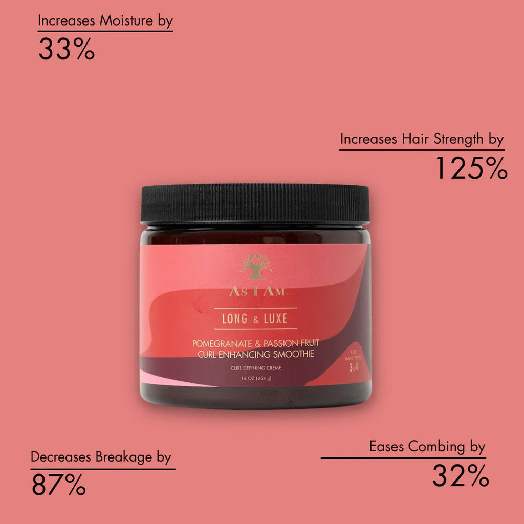 Crème Coiffante As I Am Long & Luxe – Curl Enhancing Smoothie (454 g)