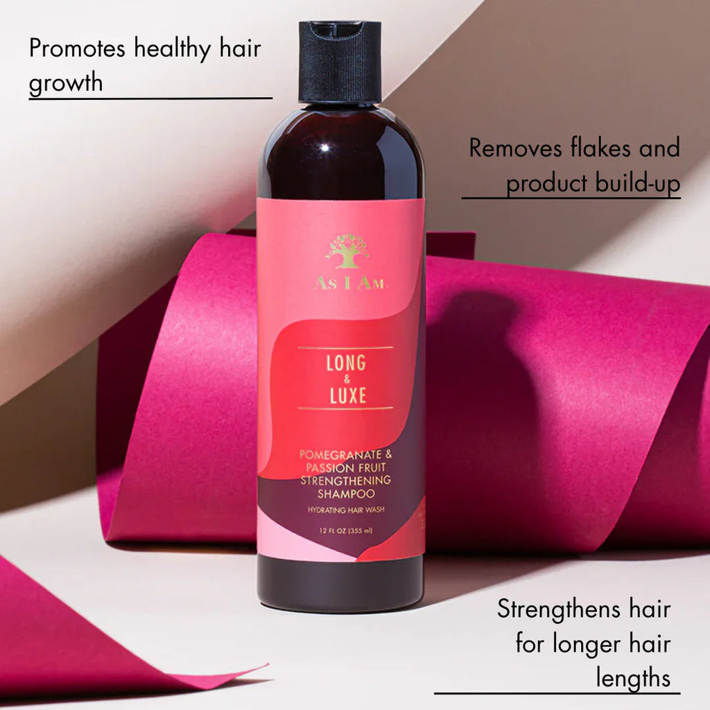 Shampoing Fortifiant As I Am Long & Luxe – Shampoo (355 ml)