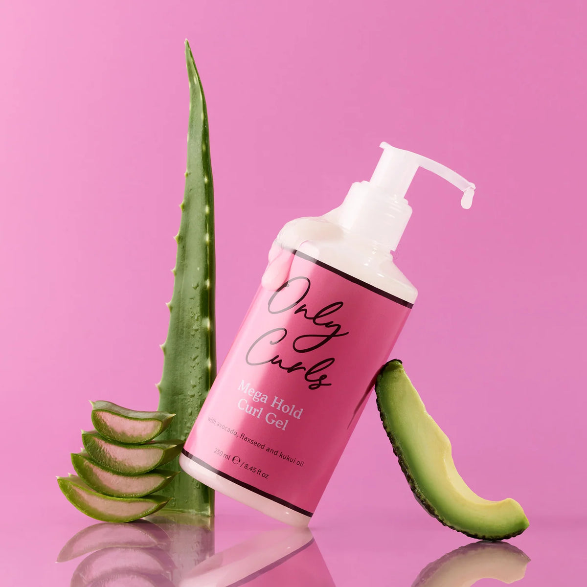 Gel Coiffant Forte Tenue Only Curls – Mega Hold Curl Gel (250 ml)