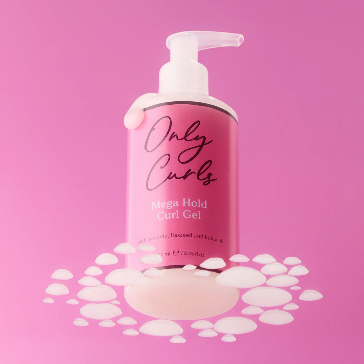 Gel Coiffant Forte Tenue Only Curls – Mega Hold Curl Gel (250 ml)
