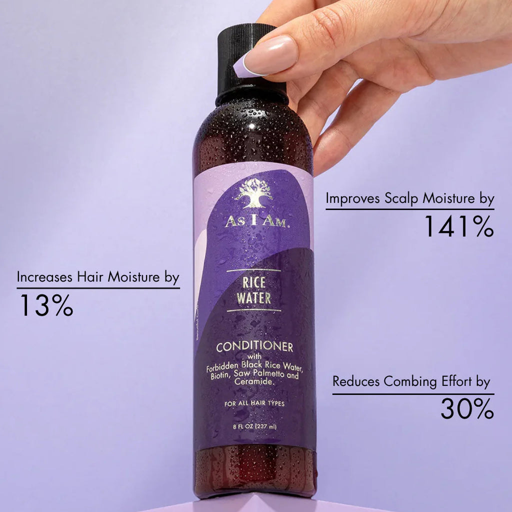 Après-Shampoing As I Am Rice Water – Conditioner (237 ml)
